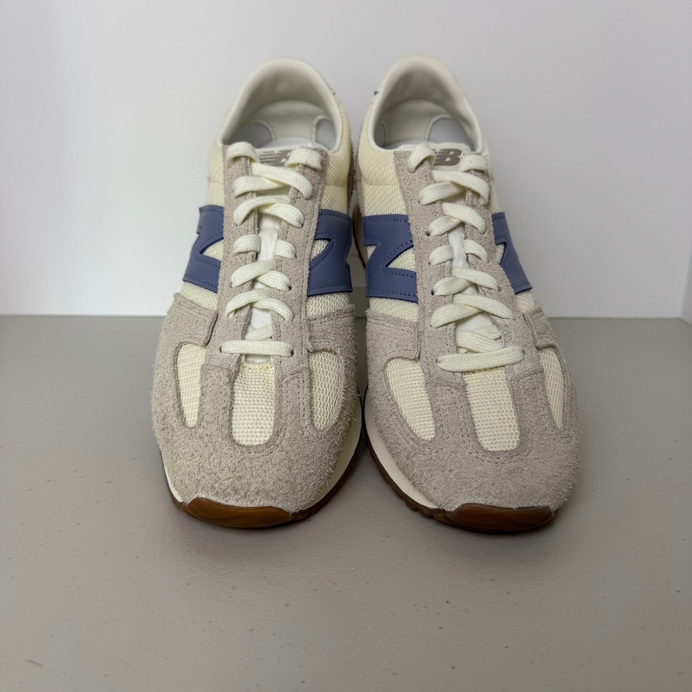 New Balance 471 Sneakers Cream Grey Purple Gum Sole U471AA Men 10.5 Women 12 NEW - Picture 7 of 15